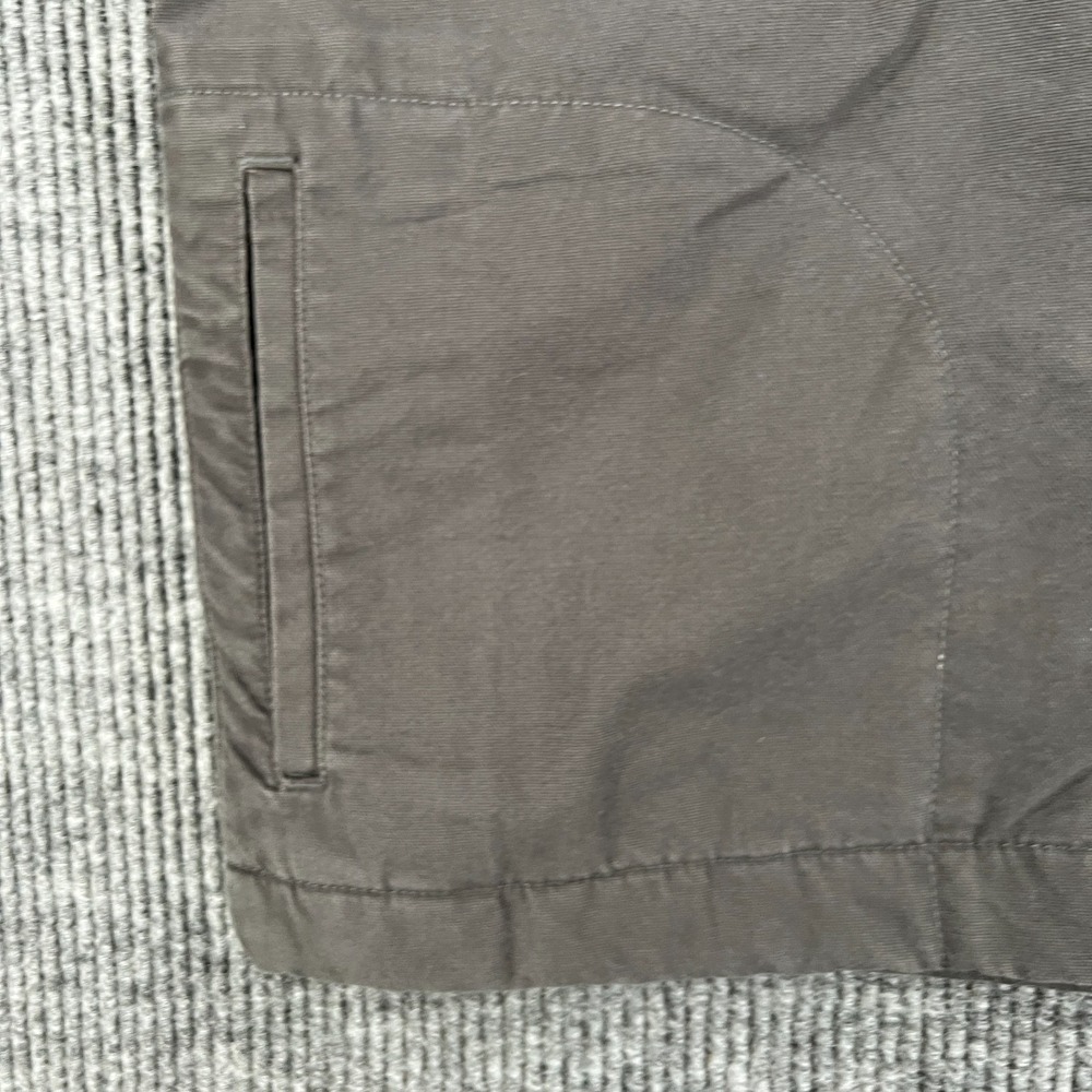 Prana Canvas Vest Jacket Mens 2XL XXL Brown Gray Sleeveless Lined Full Zip New - Picture 7 of 15